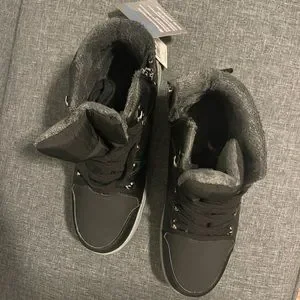 Falls Creek Men’s Black Boots, NWT, Size 8 Falls Creek | Shoes | Falls Creek Mens Black Boots Nwt Size  main image 4